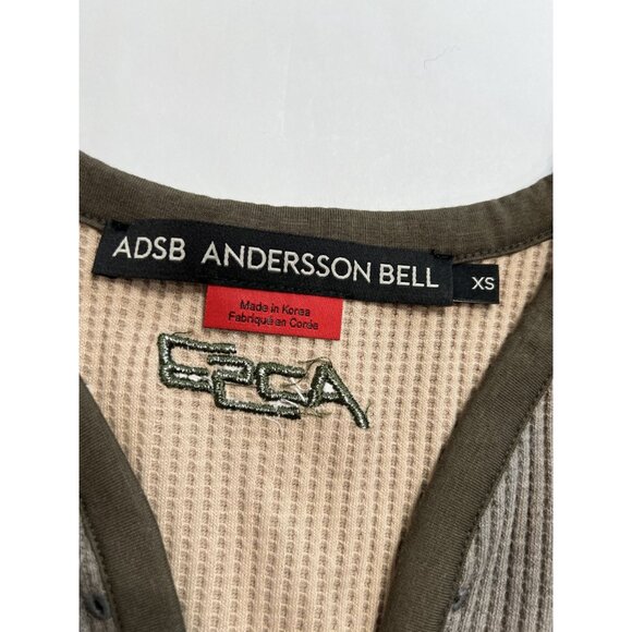 ADSB Andersson Bell Mini Dress in Faded Green - Picture 4 of 5